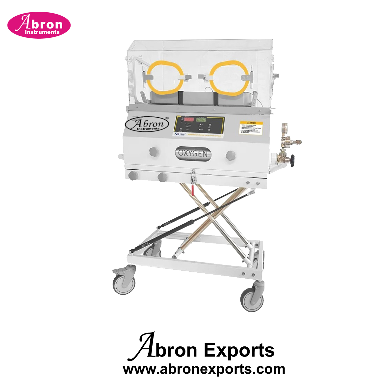 Baby incubators transport Digital Neonatal NICU Rechargable battery Temperature hopsital Nursing Home Abron ABM-2547DT1 